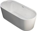 RIHO Modesty térben álló kád 170x76 cm ovális fehér B090001005