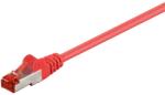 Goobay S/FTP CAT6 Patch Kábel 20 m - Piros