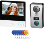  7" érintőképernyős videós kaputelefon RFID funkcióval (VD60FHD)