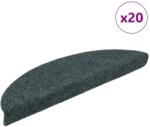 vidaXL 20 db zöld öntapadó lépcsőszőnyeg 56 x 17 x 3 cm (3365678)