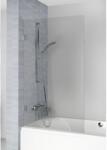 RIHO Scandic zuhanyparaván 80 cm egyrészes fekete matt/átlátszó üveg G001161121