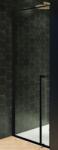 RIHO Lucid zuhanyajtók 100 cm dönthető fekete matt/átlátszó üveg G005003121 (G005003121)