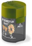 STAEDTLER Острилка Staedtler 512 с контейнер, двойна, ЗЕЛЕН (33832-А-ЗЕЛЕН)