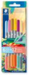 STAEDTLER Двувърхи флумастри Staedtler Multiversе, 6 броя, VERSION 2 (33830-А-VERSION 2)