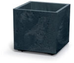 Prosperplast SIERRA SQUARE virágcserép , beton effekt 38, 5 cm antracit (DSI400E-S433)