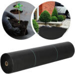 Gardlov Geotextil, 1, 1x50m, 70g/m2, UV-álló, fekete - gyomirtó kertszőnyeg, PP talajtakaró növényvédelemhez