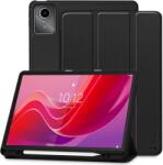 Lenovo Tab M11 (TB-330, 11, 0 coll) tablettok - fekete smart case tablet tok, ceruza tartóval