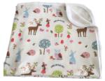  Pamut babatakaró 75 x 100 cm - Erdei állatok