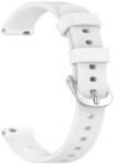 Garmin Lily 2 / Lily 2 Active, szilikon pótszíj, állítható, fehér