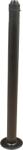 ELMARK Stalp Metalic, 1000MM DIAMETRU 60MM SP100 NEGRU, Elmark, 93SP100BL (93SP100BL)