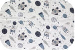 Bergon Színes mintás textil pelenka 70x80 cm- Szürke űr