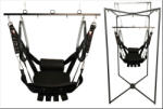  Kit Sling Cuir Deluxe - prémium bőr szexi hinta fekete színben