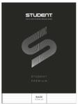 ICO Füzet vonalas ICO Student Black Prémium A/4 80 lapos (7500107005) - fotoland