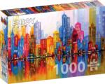 Enjoy - Szívárvány város 1000 darabos kirakó (EN-1729)