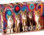 Enjoy - Five Cats 1000 darabos kirakó (2131)
