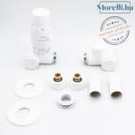  AREZZO design VARIOPEX/INTEGRA radiátor szelep fehér, bal AR-VARIOPEX-W-L (VARIOPEX-W-L)