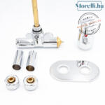 AREZZO design SPEARPEX/UNICO radiátor szelep króm, jobb AR-SPEARPEX-CR-R (SPEARPEX-CR-R)