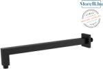 AREZZO design design Square 40 cm-es szögletes zuhanykar matt fekete AR-6000MB (6000MB)