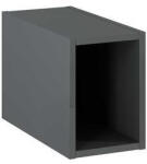 AREZZO design design MONTEREY Slim 20 cm-es nyitott elem Mf. antracit színben (167100)