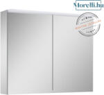 AREZZO design design Tükrös szekrény PREMIUM 80, 2 ajtó + TECHNOBOX+ LED LÁMPA PANEL (904664)