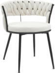 FDY Scaun Bucatarie/Dining Alomme Catifea Crem