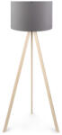 FDY Lampa De Podea Tesally Gri-Stejar 38x140 cm