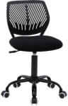 FDY Scaun Birou Copii Mesh Barn Negru