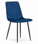 FDY Scaun Bucatarie/Dining Clay Catifea Albastru