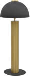 FDY Lampa De Podea Zyppo Metal Negru-Auriu 46x114 cm