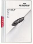 DURABLE Gyorsfűző, klipes, A4, DURABLE "Swingclip® 30", bíbor (DB226035) - primatinta