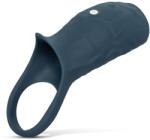 Boners Vibrating Penis Sleeve Blue