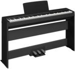 Yamaha P-145BT B hordozható digitális zongora Bluetooth kapcsolattal - L-100B állvánnyal - LP-5A pedálkonzollal