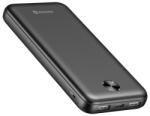 SWISSTEN Power Worx Pro Powerbank USB-A + USB-C / 10000 mAh 10, 5 W - Fekete