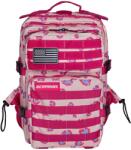 Elitex Training Katonai taktikai hátizsák ELITRAINX V1 Cream Leopard 45L 45 LITER rózsaszín|vörös