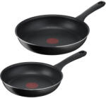 Tefal B4219053 DaybyDay Univerzális Serpenyő Szett 20 / 26 cm - Fekete