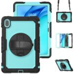  Husă robustă SOLID 360 pentru Huawei MatePad SE 11 2024, albastru deschis