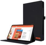  Husă tip flip FABRIC pentru Huawei MatePad SE 11 2024 neagră