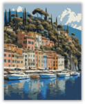 Számfestő Portofino Kikötője - számfestő készlet (crea6856)
