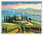 Számfestő Toszkán Dombok és Villa - számfestő készlet (crea6875)