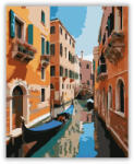 Számfestő Velencei Csatorna és Gondola - számfestő készlet (crea6872)