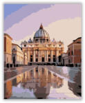 Számfestő Szent Péter Bazilika Napfelkeltében - számfestő készlet (crea6873)