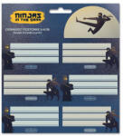 Ars Una Füzetcímke ARS UNA 18 darabos Ninjas in the Dark (53834577) - bestoffice