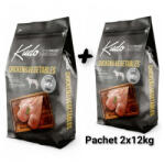 Kudo Adult - Hrana uscata, presata la rece - Pui si Legume - 12kg (Pachet 2x12kg-6927)