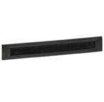 LEGRAND vízszintes fésűs rendező panel - 1U, 19", átmenő kivágással, gyorspánttal rögzítés, műanyag, LCS2 (046528)
