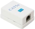  VEZ Fali aljzat - 05384 (Cat5e, UTP, RJ45, árnyékolatlan, fehér) (05384)