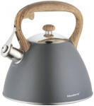 KLAUSBERG Чайник Klausberg KB 7297, 3 литра, Свирещ, Индукция, Сив инокс (9999KB7297) - topmall