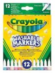 Crayola Crayola: Lemosható, vékonyhegyű filctoll készlet - 12 db-os (58-6671) - vackorjatek