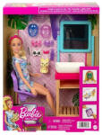 Mattel Barbie Feltöltődés - Szépségszalon Játékszett Csillogó Maszkokkal