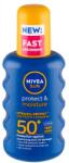 Nivea SUN Protect & Moisture napozó spray FF50+ 200 ml