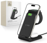 Tech-Protect QI15W-A36 3 az 1-ben töltőállomás Apple-höz - fekete